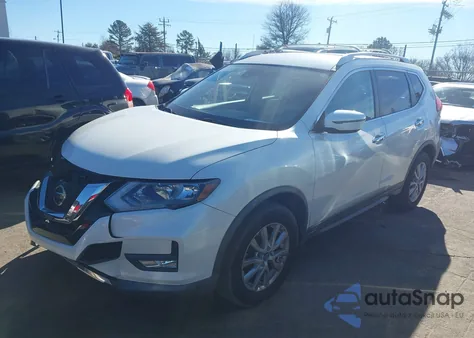 2019 Nissan Rogue Sv z USA, uszkodzony, nr VIN KNMAT2MT6KP551331
